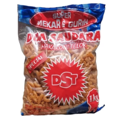 MAKARONI TELOR DUA SAUDARA BANTET – MAKARONI DST MEKAR 1 KG