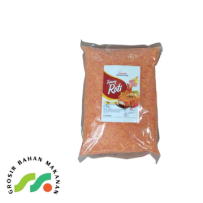 TEPUNG ROTI BREAD CRUMBS HOT & SPICY MERK FOODCHEF 1 KG