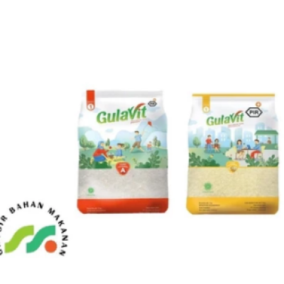 GULA VIT 1 KG GULA PASIR KEMASAN DENGAN VITAMIN A / C+D PER DUS
