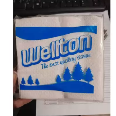 WELLTON NAPKIN 40SHEET PUTIH BDL