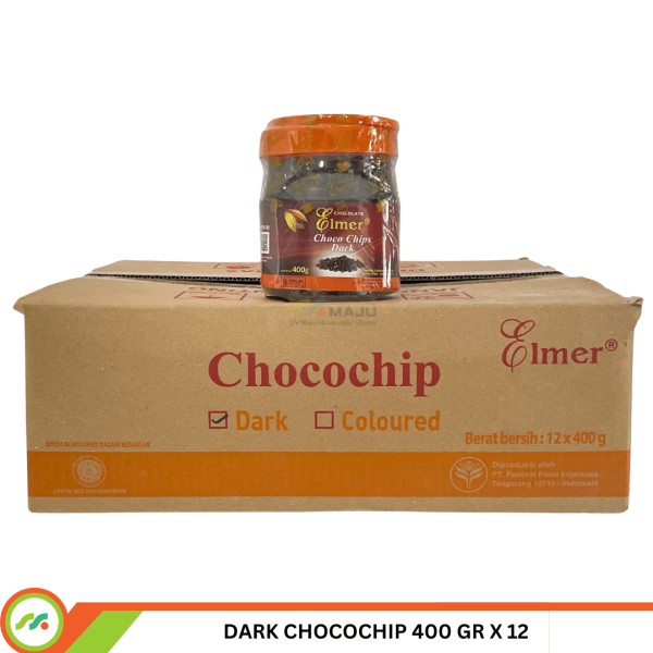 ELMER CHOCO CHIP DARK HR @400GR - Image 2