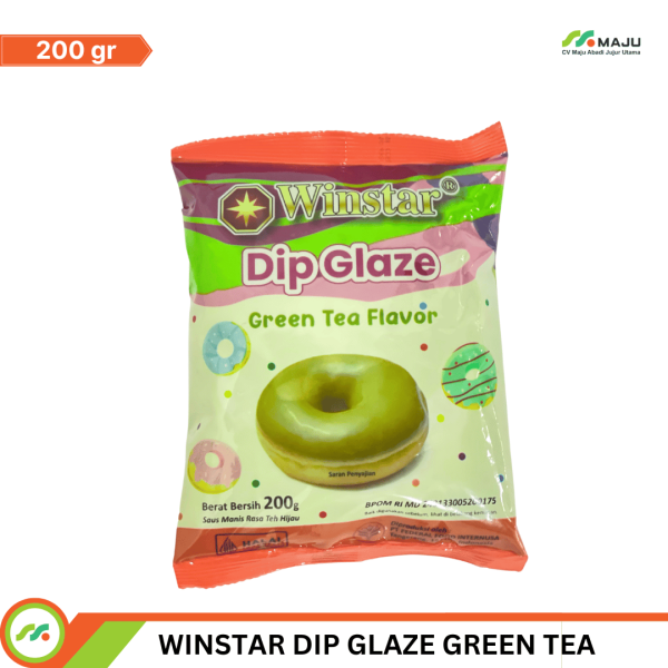 WINSTAR DIP GLAZE GREEN TEA /  MATCHA ECO 200GR