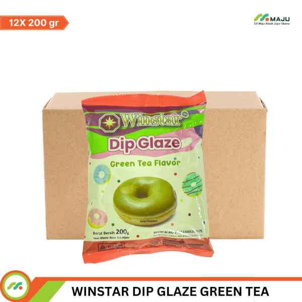 WINSTAR DIP GLAZE GREEN TEA /  MATCHA ECO 200GR - Image 2