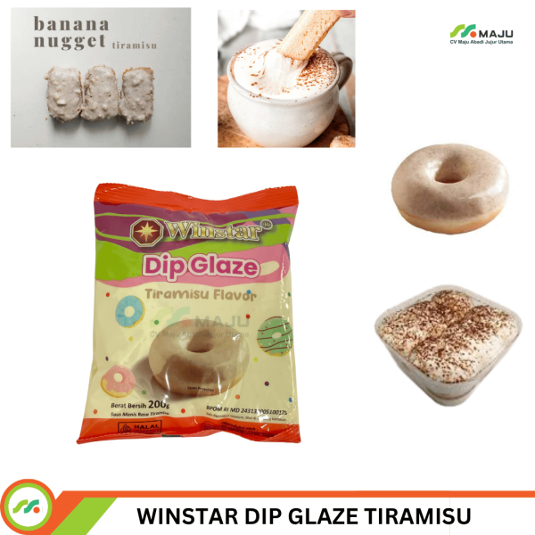 WINSTAR DIP GLAZE TIRAMISU ECO 200GR - Image 2