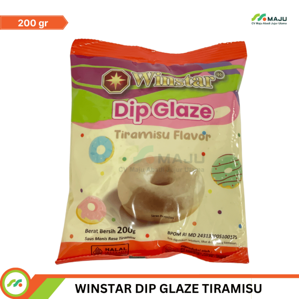 WINSTAR DIP GLAZE TIRAMISU ECO 12X200GR - Image 2