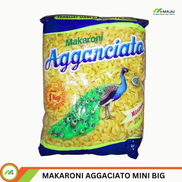 Makaroni Agganciato MiniBig 1KG BAL – Bantat & Siap Olah