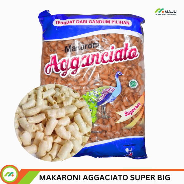 MAKARONI AGGANCIATO SUPER BIG 1 KG PCS - MEKAR