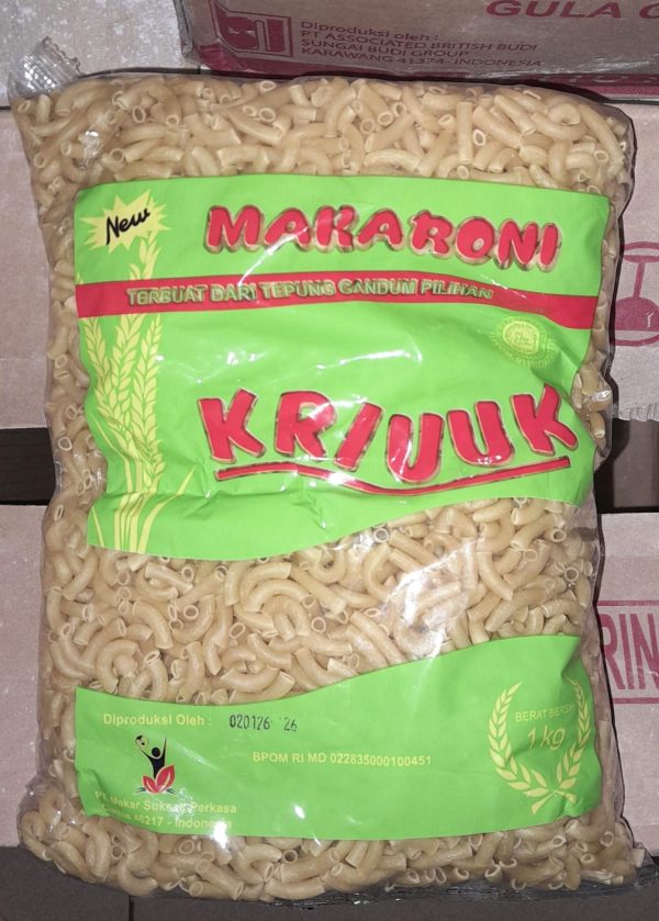 Makaroni Kriuk / KRIUUK 1 Kg – Gurih Renyah Cocok Buat Cemilan - Image 3