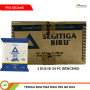Tepung Terigu Segitiga Biru Protein Sedang – Kemasan 250gr (Dus Renceng 24 pcs)
